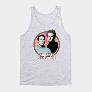 Simon & Garfunkel /// Original Retro Fan Art Design Tank Top